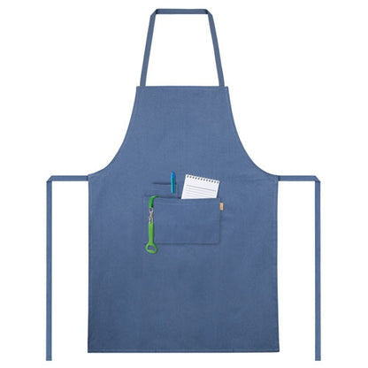 Delantal Algodón Reciclado 180 G Marino