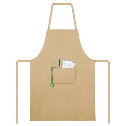 Delantal Algodón Reciclado 180 G Marron