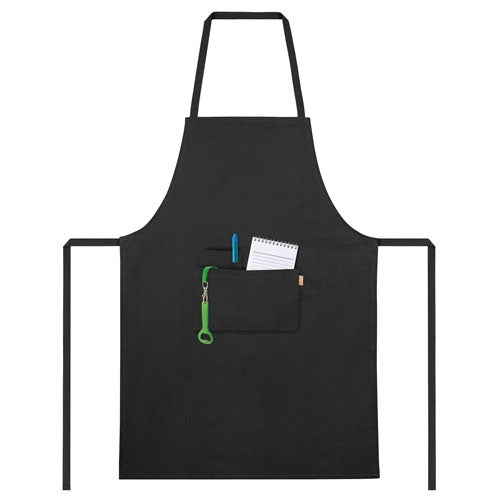 Delantal Algodón Reciclado 180 G Negro