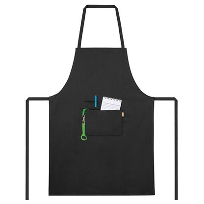 Delantal Algodón Reciclado 180 G Negro
