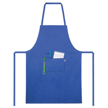 Delantal Algodón Reciclado 180 G Azul