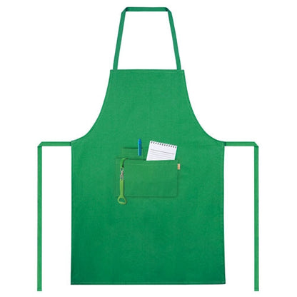 Delantal Algodón Reciclado 180 G Verde