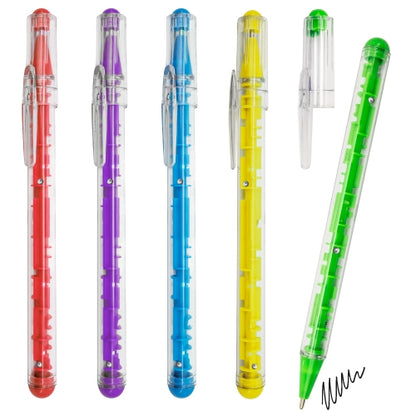 Set De Boligrafos Tinta Negra "Maze" ( 10 Pcs)