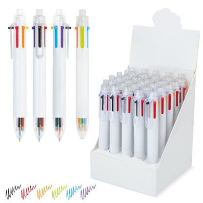 Set De Boligrafo 6 Colores "Creativ"