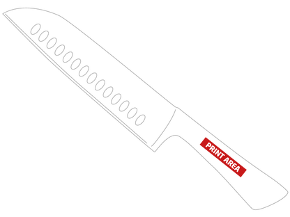 Cuchillo Profesional "Santoku"