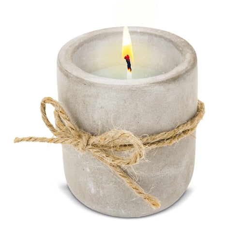 Vela Aromática Ecocemento Azul