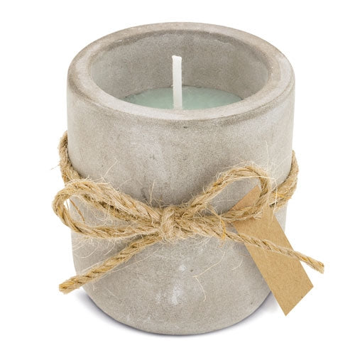 Vela Aromática Ecocemento Azul