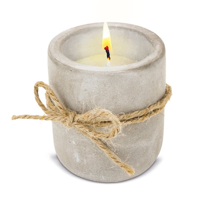 Vela Aromática Ecocemento "Stella"