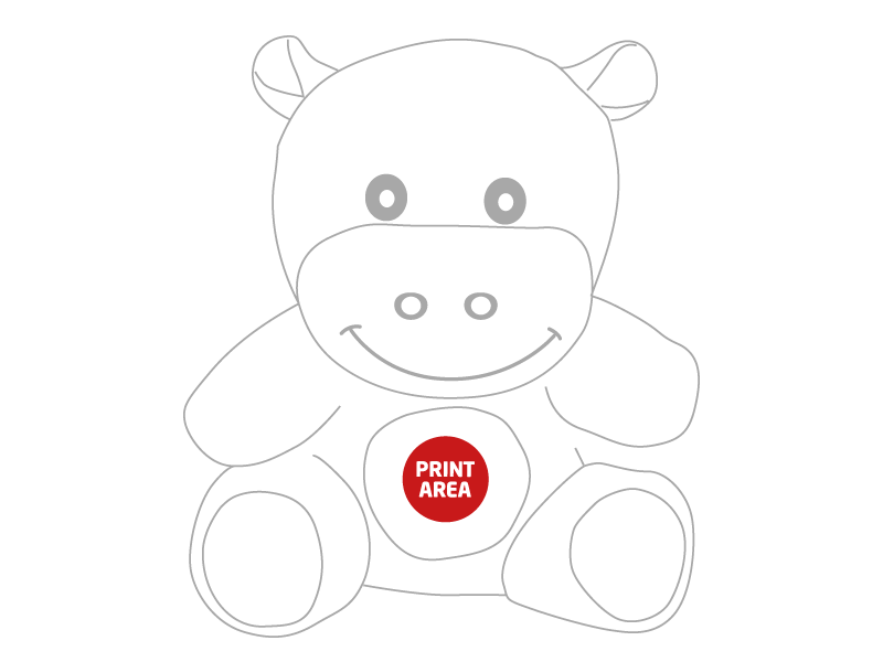 Peluche Hipopotamo "Popy"