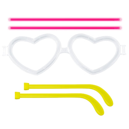 Set Gafas De Neon "Luv"