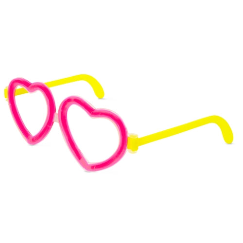 Set Gafas De Neon "Luv"