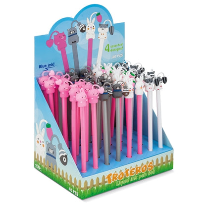 Set De Bolígrafos Tinta Líquida "Troteros" (Pack 40)
