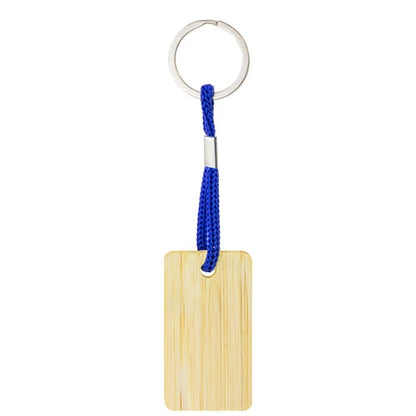 Llavero De Bambú Rectangular "Yibin"
