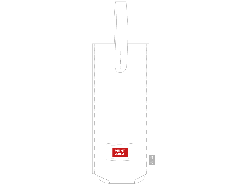 Bolsa Fieltro Para Vino "Inazar"