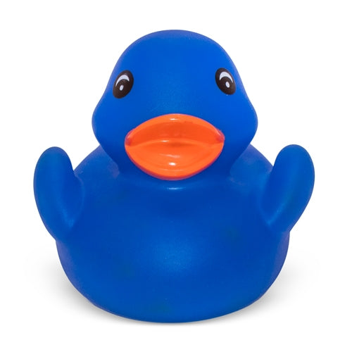 Patito De Goma Azul