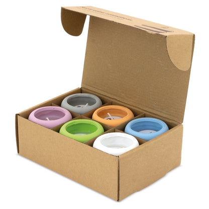 Set De 6 Velas Aromáticas Para Regalo