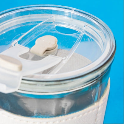 Vaso 450Ml Con Pajita