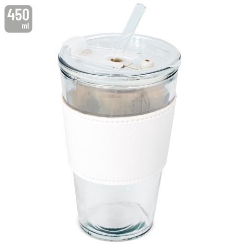 Vaso 450Ml Con Pajita