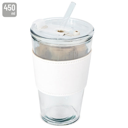 Vaso 450Ml Con Pajita
