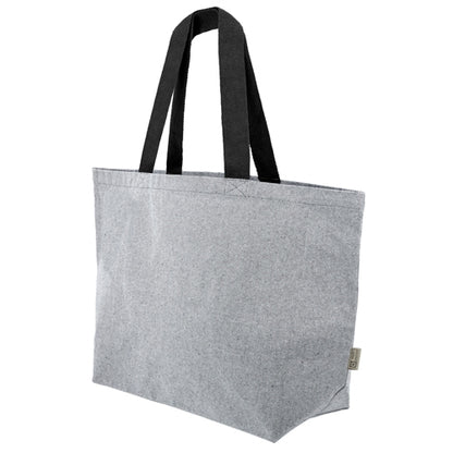 Bolsa de Algodón Reciclado Asas Negro