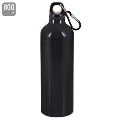 Botella De Aluminio Con Mosqueton 800 Ml. "Tuareg"