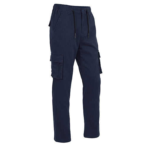 Pantalón Largo Algodón Bolsillos Trabajo Talla XS a 3XL