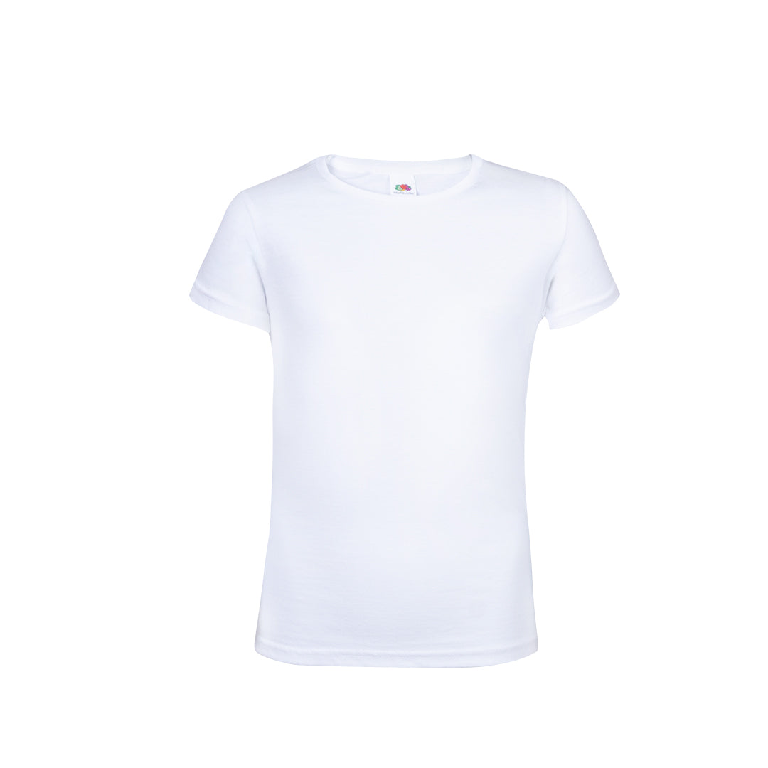 Camiseta Niña Blanca (lote de 72)