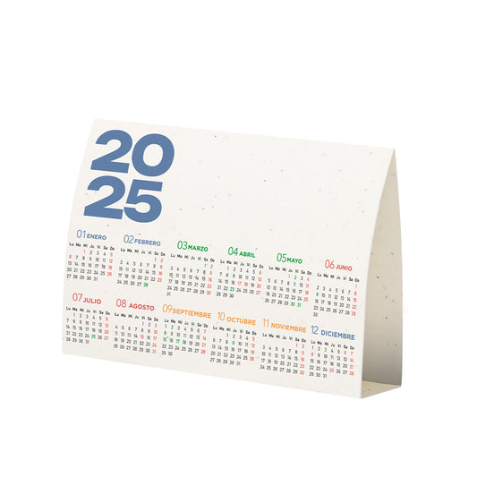 Calendario Sobremesa Semilla