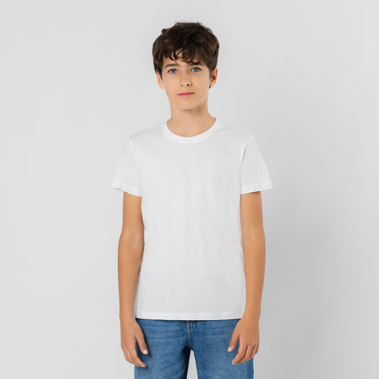 Camiseta Niño Blanca (lote de 10)