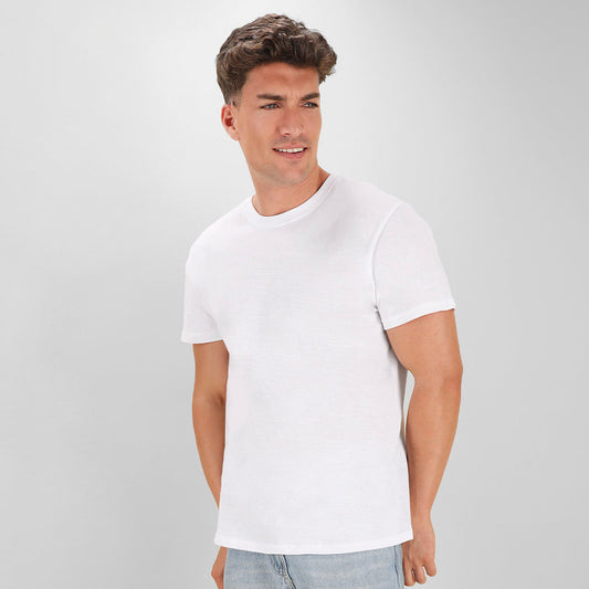 Camiseta Adulto Blanca "keya" (lote de 100)