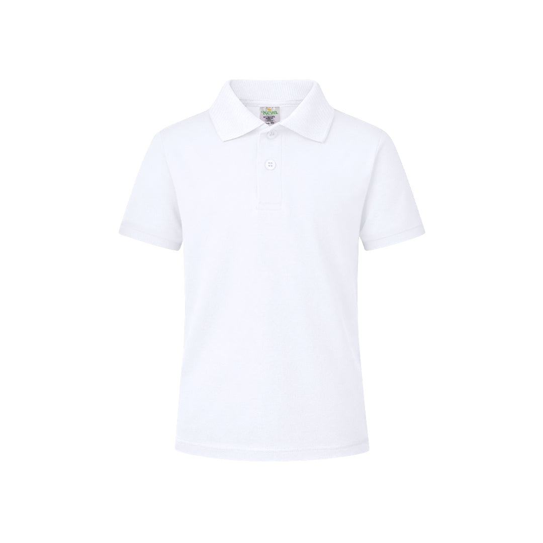 Polo Niño Blanco "keya" (lote de 50)