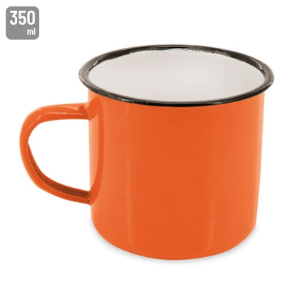Mug Esmaltada Naranja