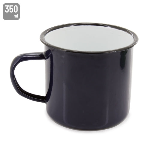 Mug Esmaltada Negro