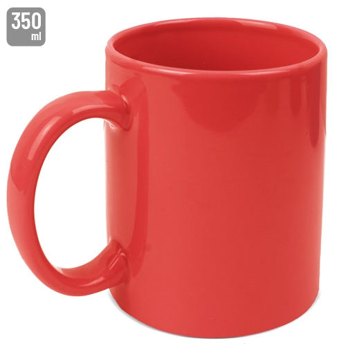 Mug Ceramica Rojo