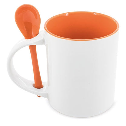 Mug Sublimacion Redonda Con Cuchara "Neiva"