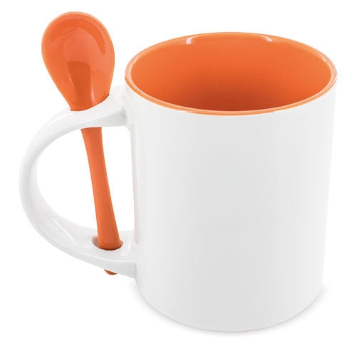 Mug Sublimacion Redonda Con Cuchara "Neiva"