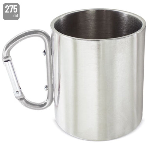 Taza Con Mosquetón Plata