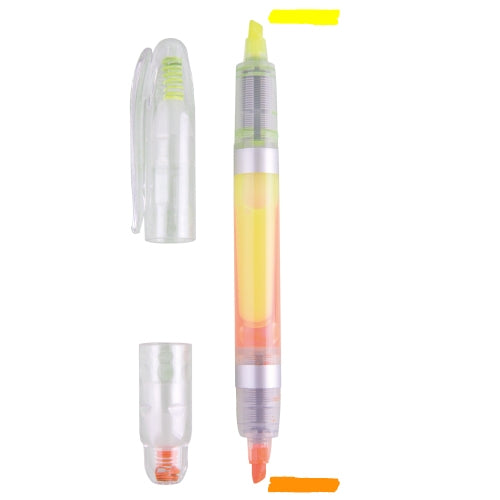Marcador Doble Naranja/Amarillo "Wicky"