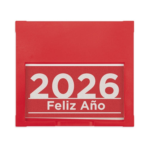 Calendario Coche Rojo