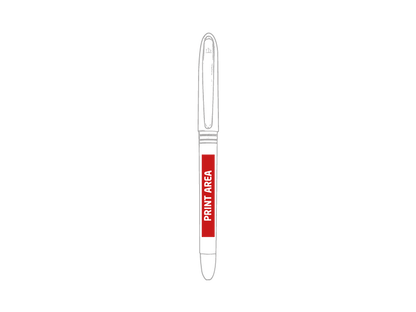 Roller Rojo Escritura Azul