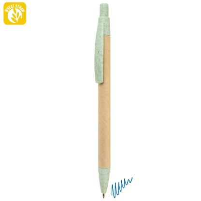 Boligrafo Fibra De Trigo "Ecobio"