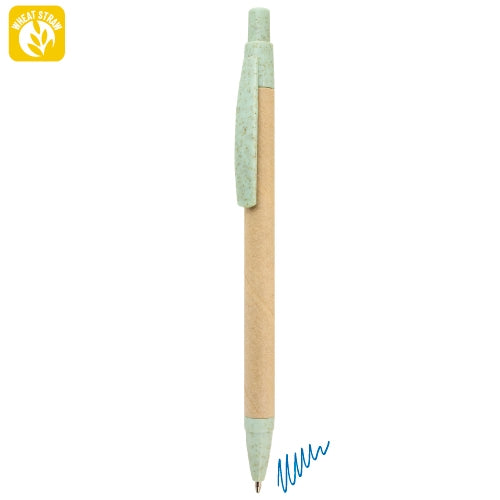 Boligrafo Fibra De Trigo "Ecobio"