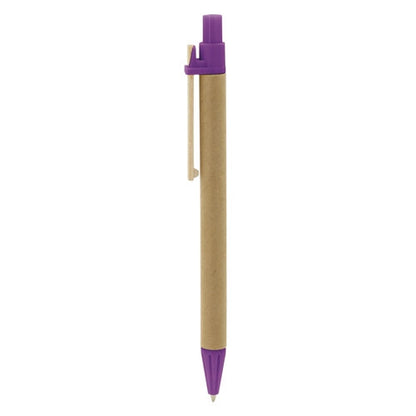 Boligrafo Cartón Reciclado "Pino"