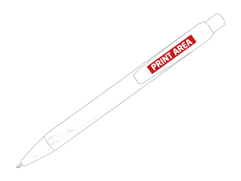 Boligrafo De Bambu Y Fibra De Trigo "Terry"