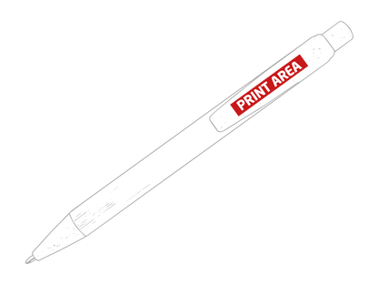Boligrafo De Bambu Y Fibra De Trigo "Terry"