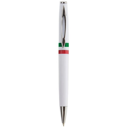 Boligrafo Metal/Plastico Bandera Italia "Aysen"