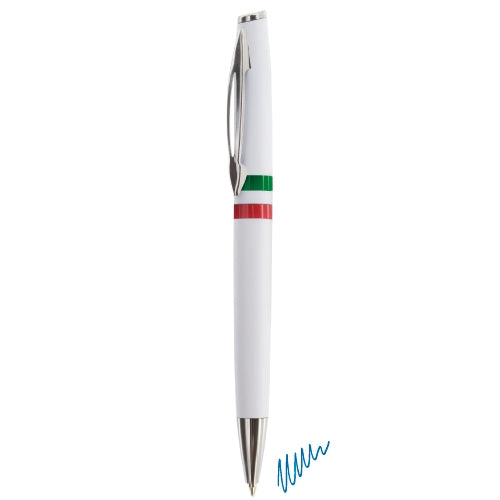 Boligrafo Metal/Plastico Bandera Italia "Aysen"