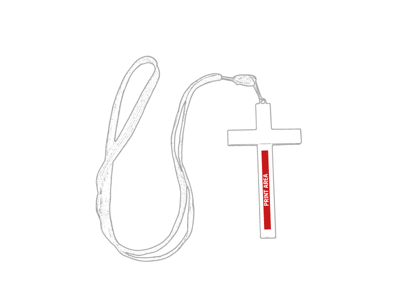 Boligrafo Con Lanyard Cruz " Misal"