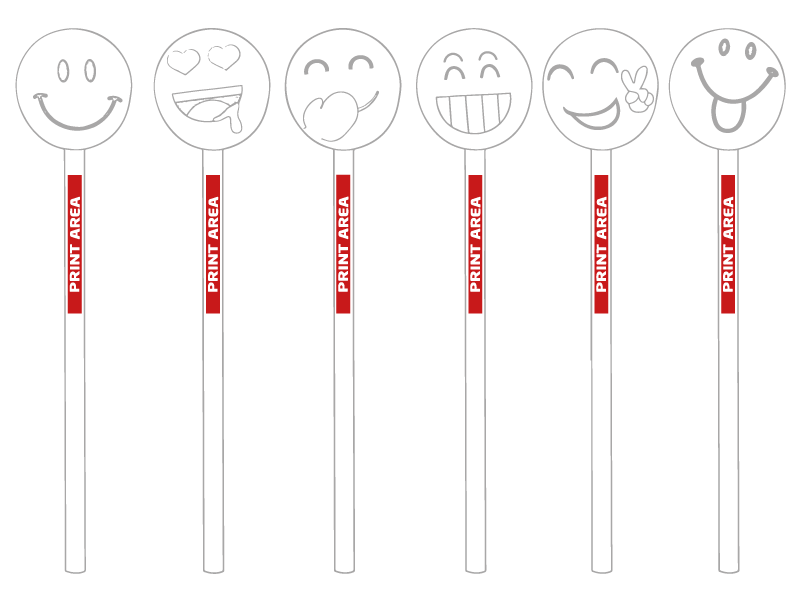 Lapices "Emo" (1 Pack - 6 Und)