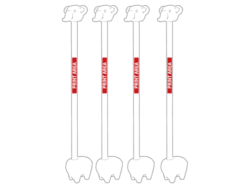 Set Lapices Con Goma Elephant(Pack 4 Pcs)